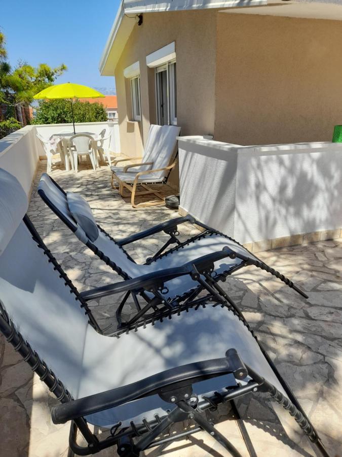 Familien Ferienhaus Vir Croatia 150M Strand Restaurant Einkaufen エクステリア 写真